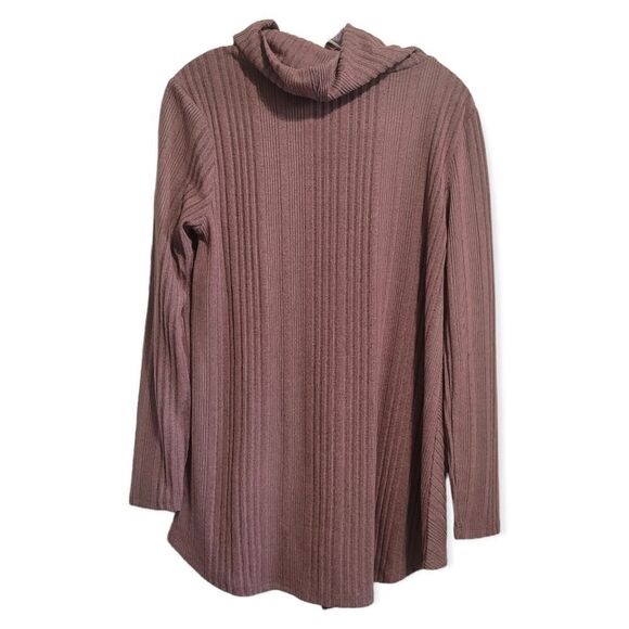Lee dusty pink asymmetrical sweater - Picture 2 of 4